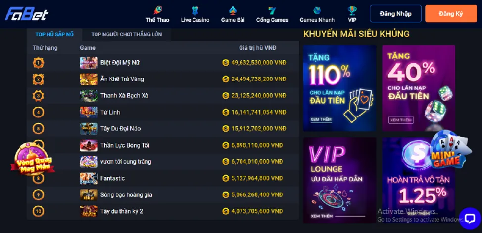 Hướng dẫn khuyến mãi MV666